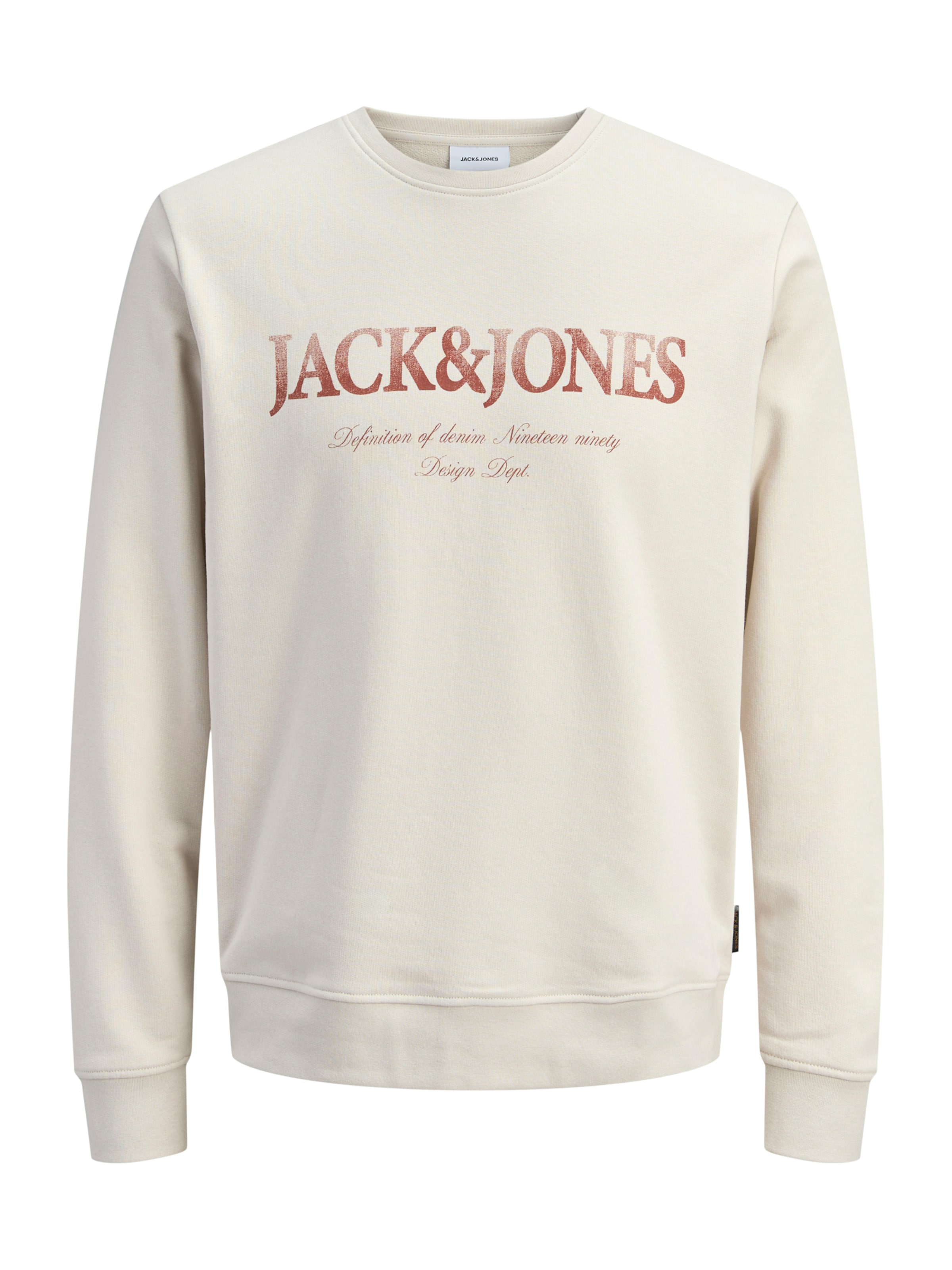 

JACK & JONES Свитшот 'JJDevin Daytona' в цвете Cream