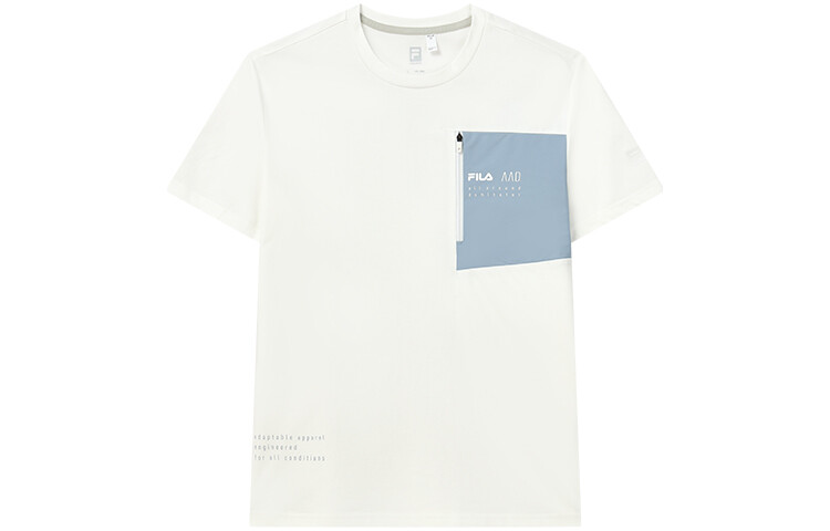 

ФИЛА Мужская футболка FILA, цвет Brownwhite