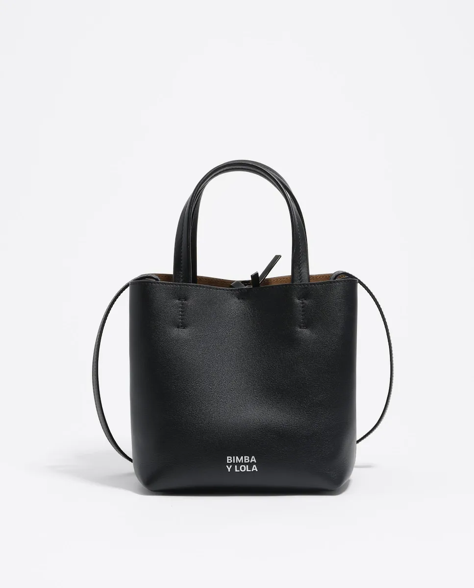 

Маленькая женская сумочка Чихуахуа из кожи Bimba Y Lola, черный