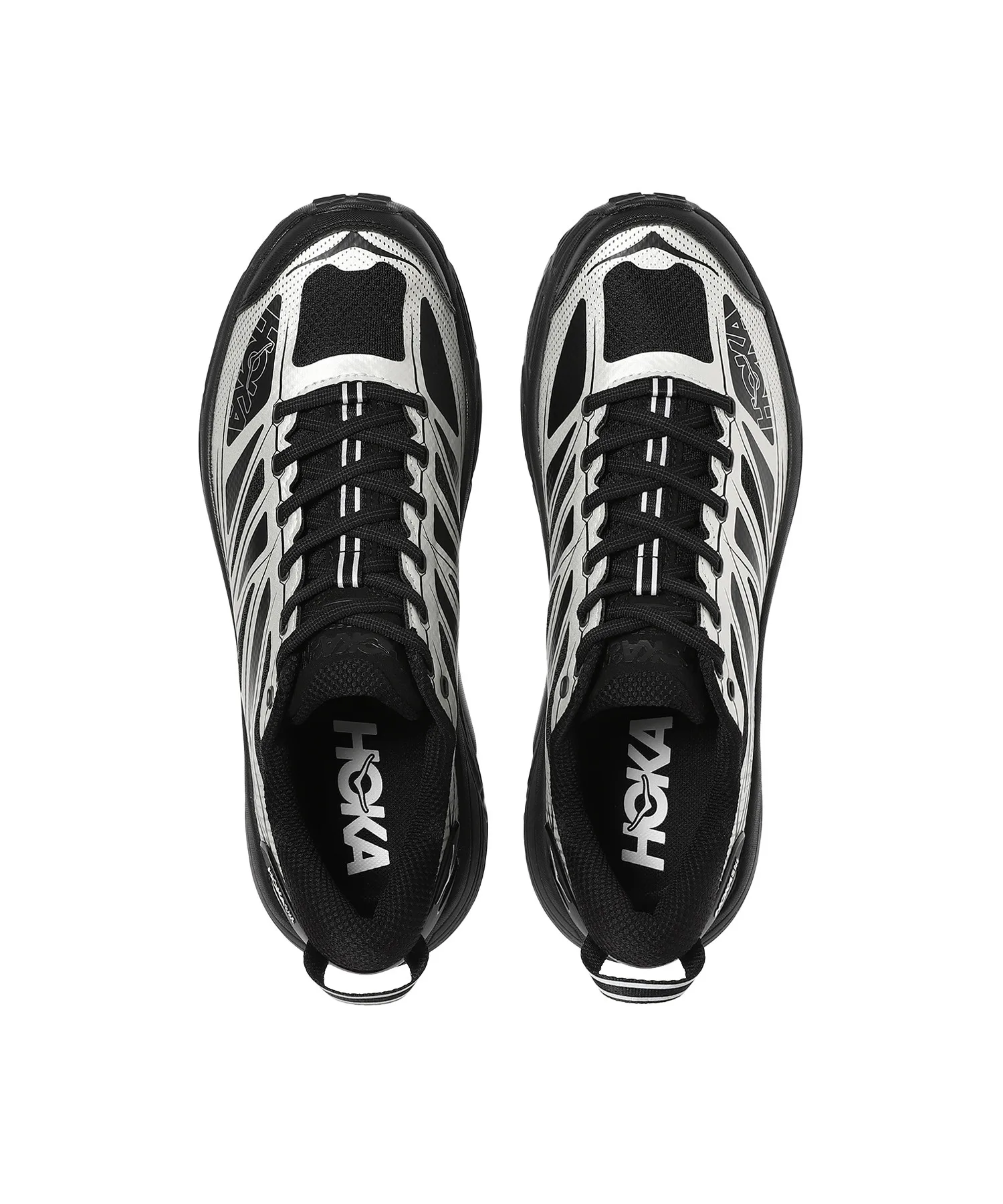 Мужские кроссовки для трейлраннинга HOKA MAFATE SPEED 2 чёрные — фото 4