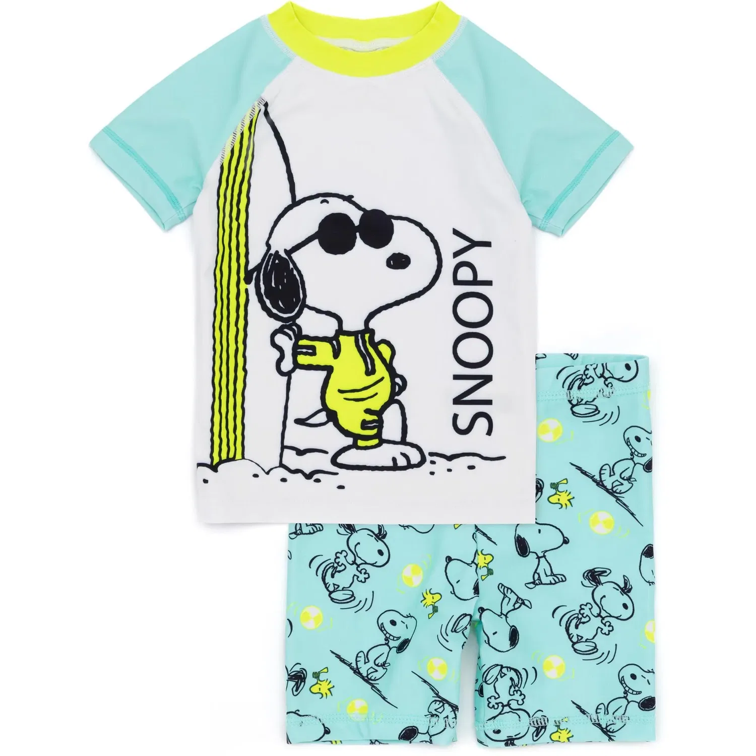 Детский купальный костюм Snoopy Peanuts, синий