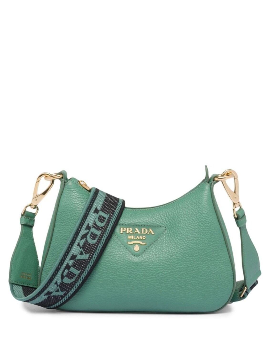 

Сумка на плечо Prada с логотипом, зеленый
