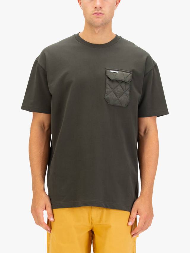 

Футболка оверсайз с круглым вырезом из хлопка LUKE 1977, Dark Green