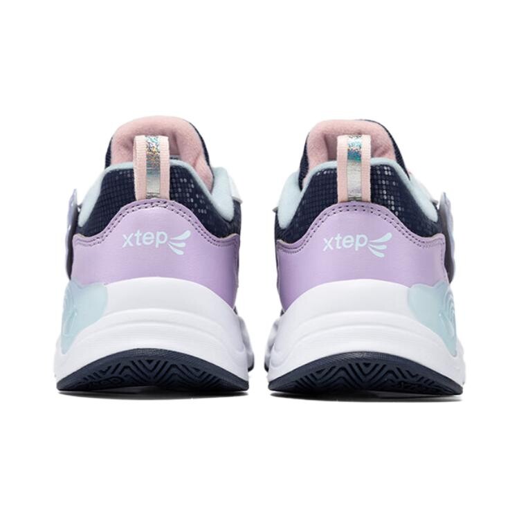 Кроссовки XTEP Kids Lifestyle Shoes PS Low-top Purple, фиолетовый — фото 4