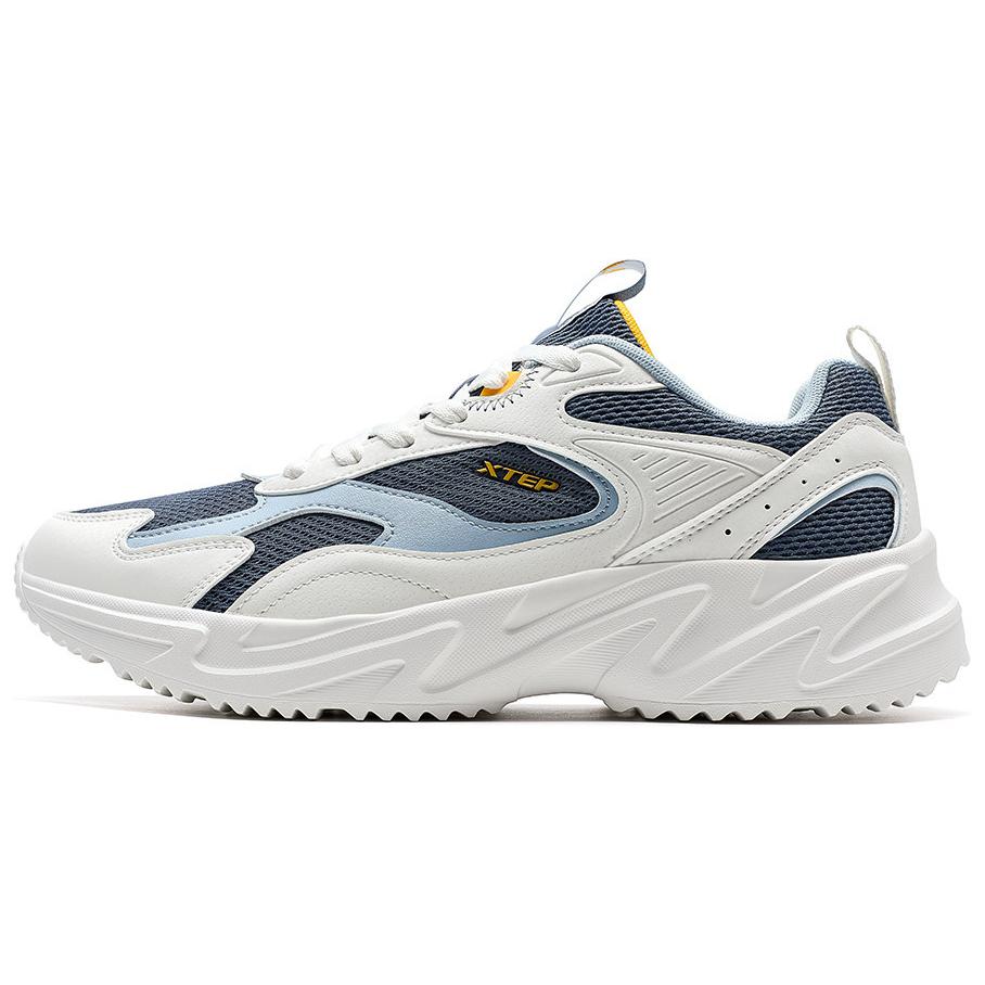 

XTEP Кроссовки Slip Resistant Abrasion Resistant Low top Chunky Sneakers Men's White Blue