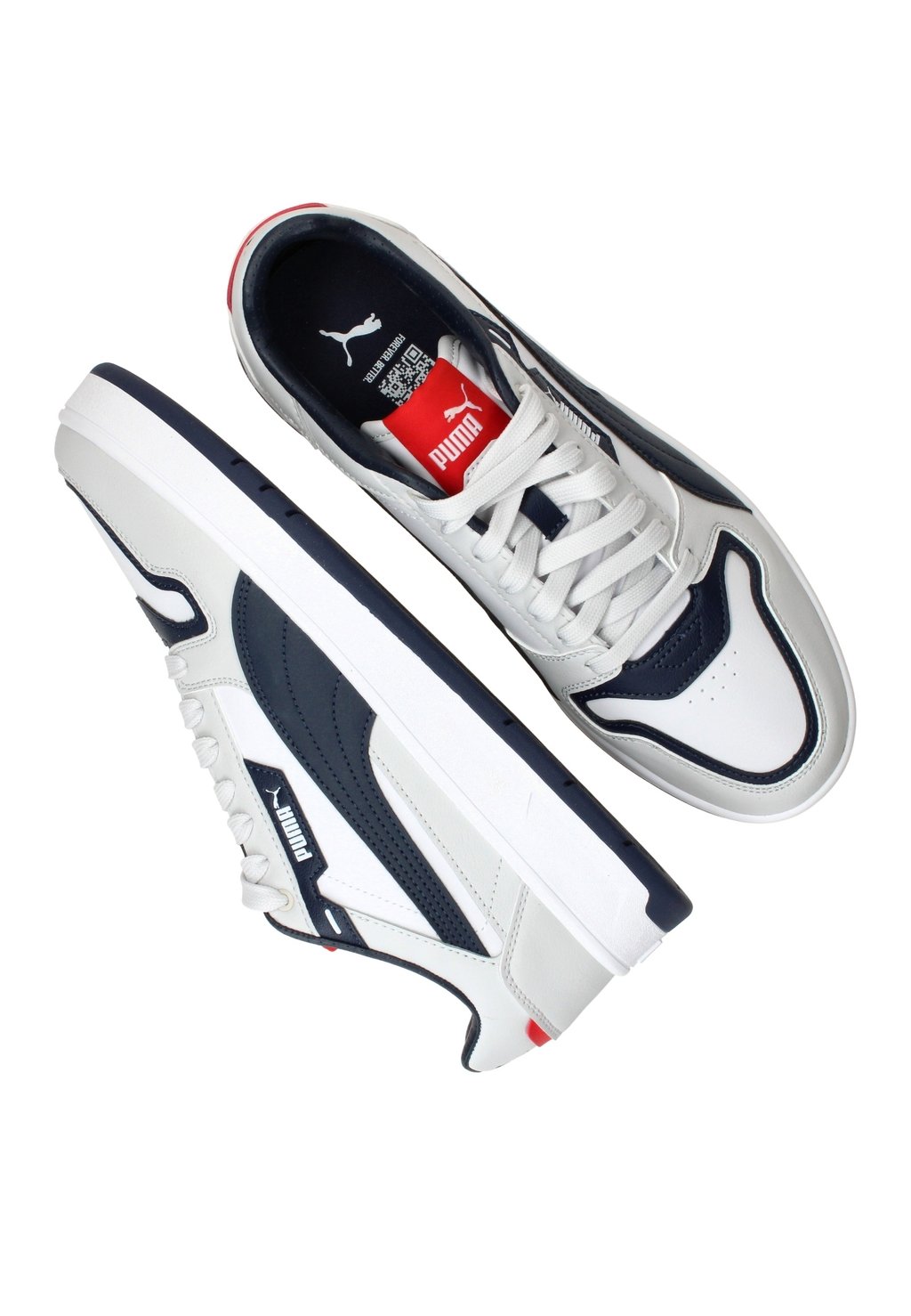 Низкие кеды COURT CLASSIC STREET Puma, белый — фото 3