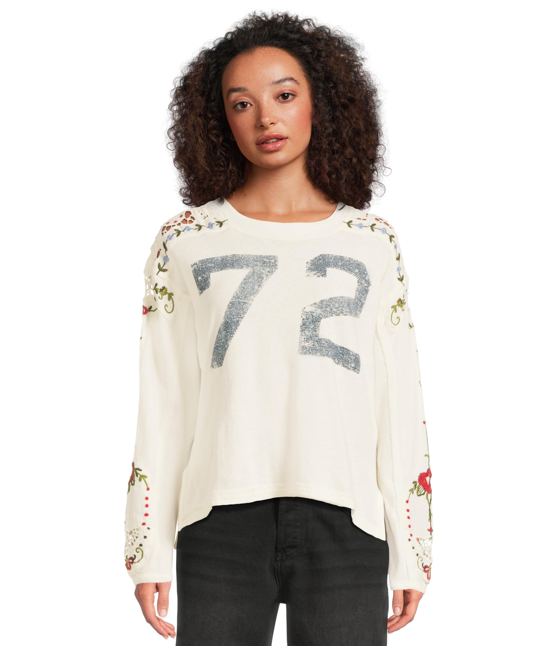 

Футболка Free People Lilith Tee, цвет Tofu