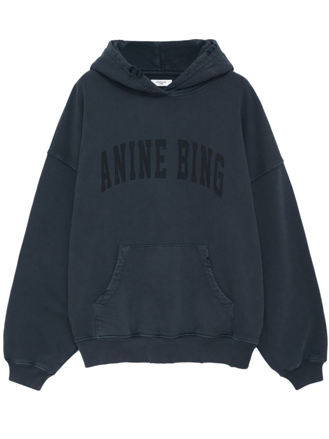 

Худи Harvey с логотипом ANINE BING, черный
