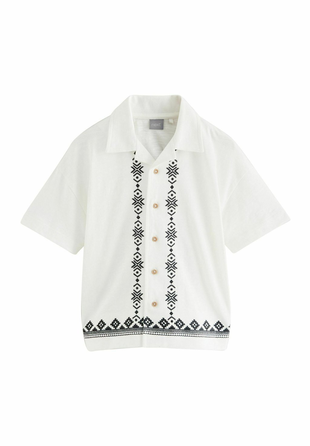 

Рубашка EMBROIDERY BORDER Next, белый
