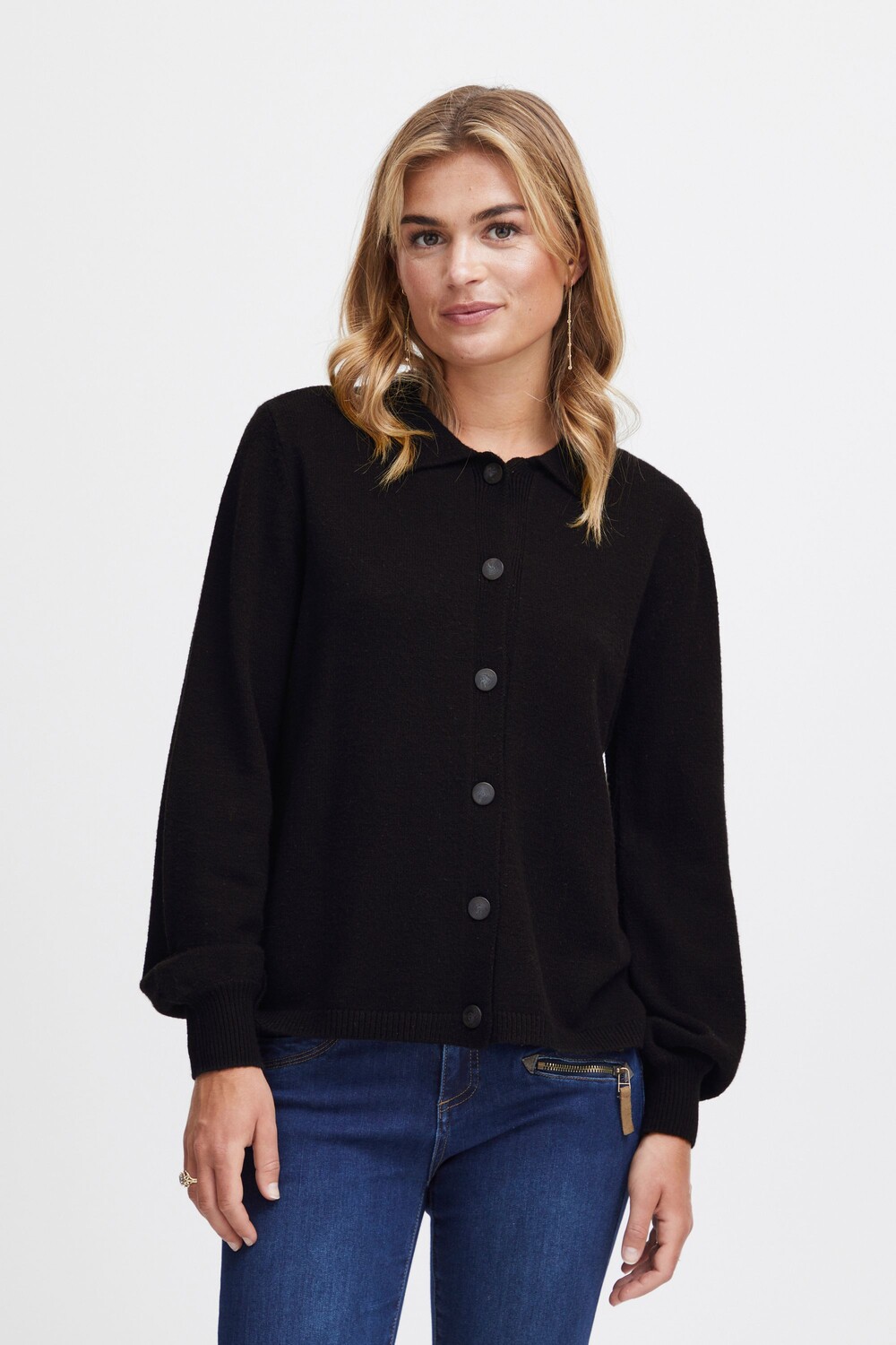 

Кардиган Fransa Strickjacke FRBITTE CAR 1, черный