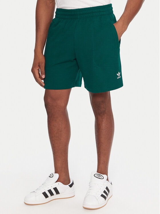 

Спортивные шорты regular fit Essentials Trefoil JW1040 Adidas, зеленый