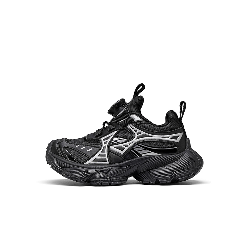 

Износостойкие дышащие низкие детские кроссовки для повседневной жизни Jeep, черный