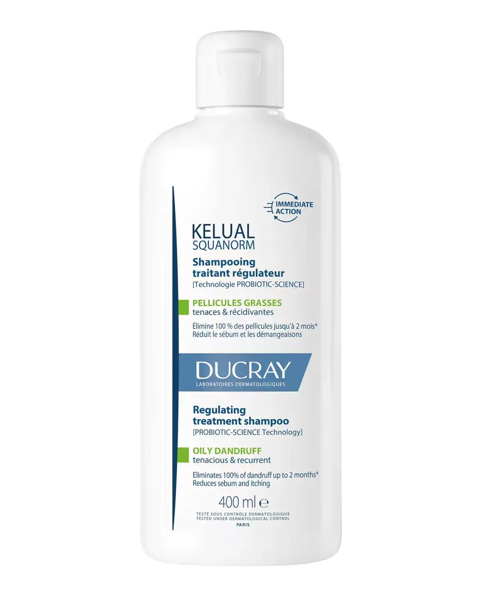 Шампунь от жирной перхоти Kelual Squanorm 100 мл Ducray