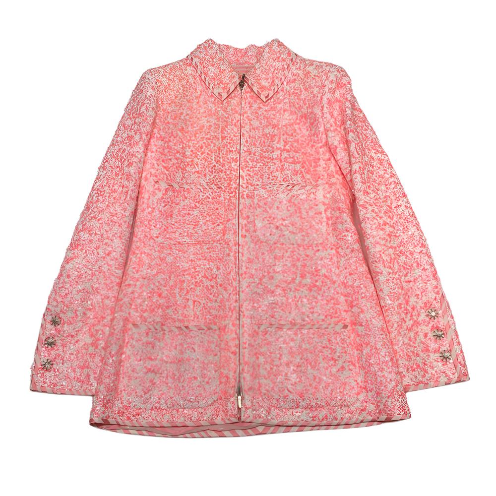 

CHANEL Женская розовая куртка, Pink