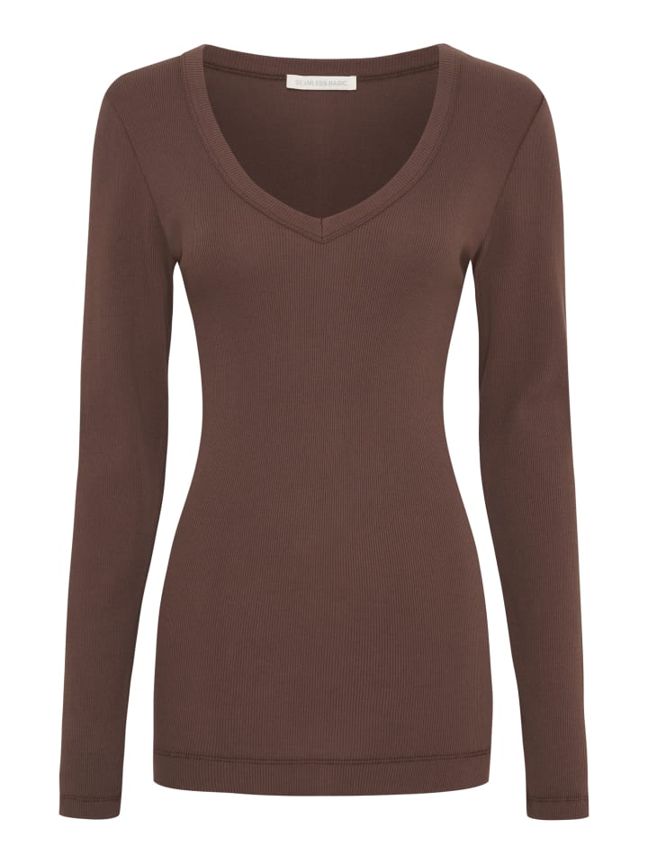 

Seamless Basic Топ в стиле ретро с V-образным вырезом на Яве