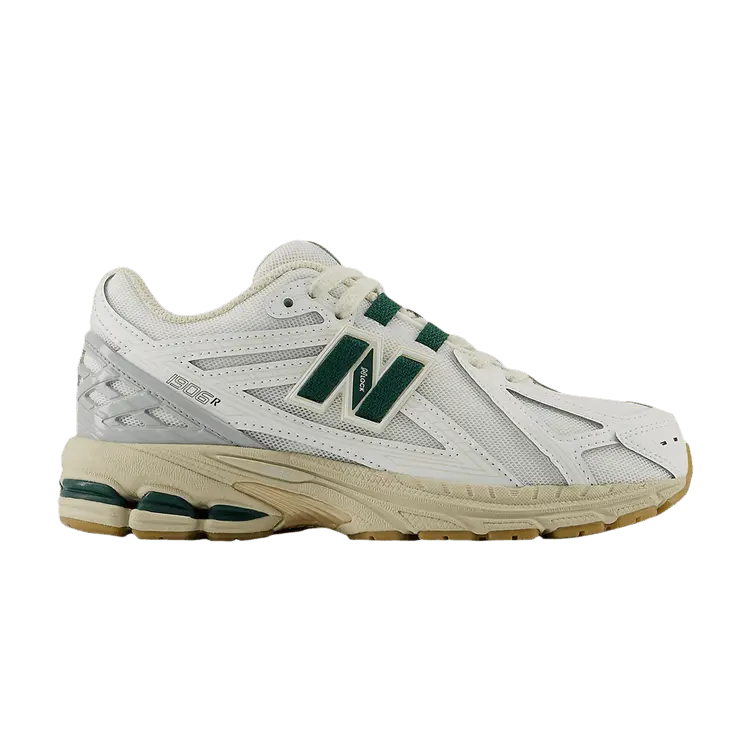 

Кроссовки New Balance 1906R Little Kid White Green, белый