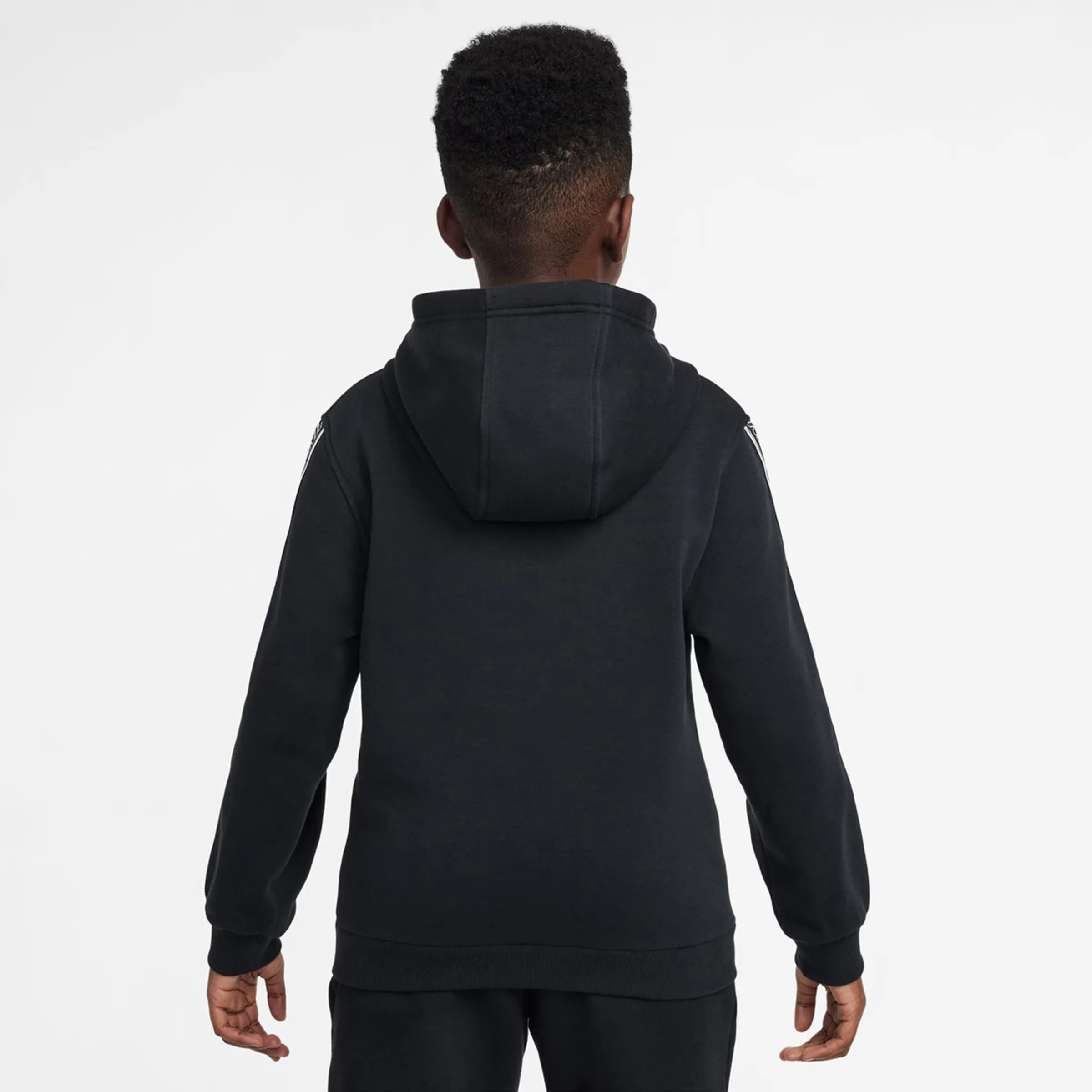 Детская толстовка Sportswear Club+ Flc Hdy Nike, черный — фото 2