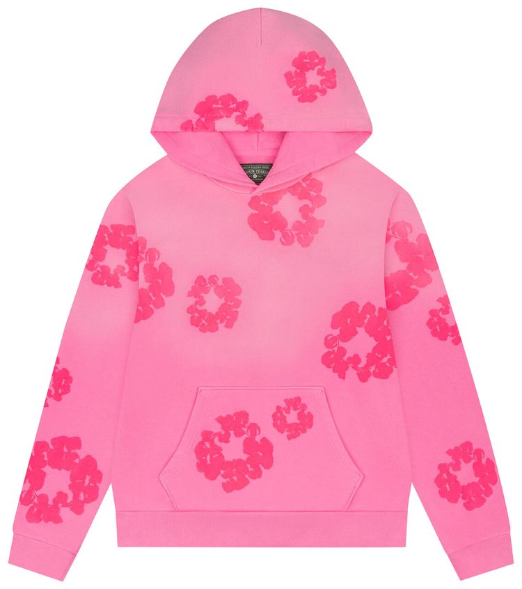 

Худи Denim Tears Mono Cotton Wreath Hoodie 'Pink', розовый