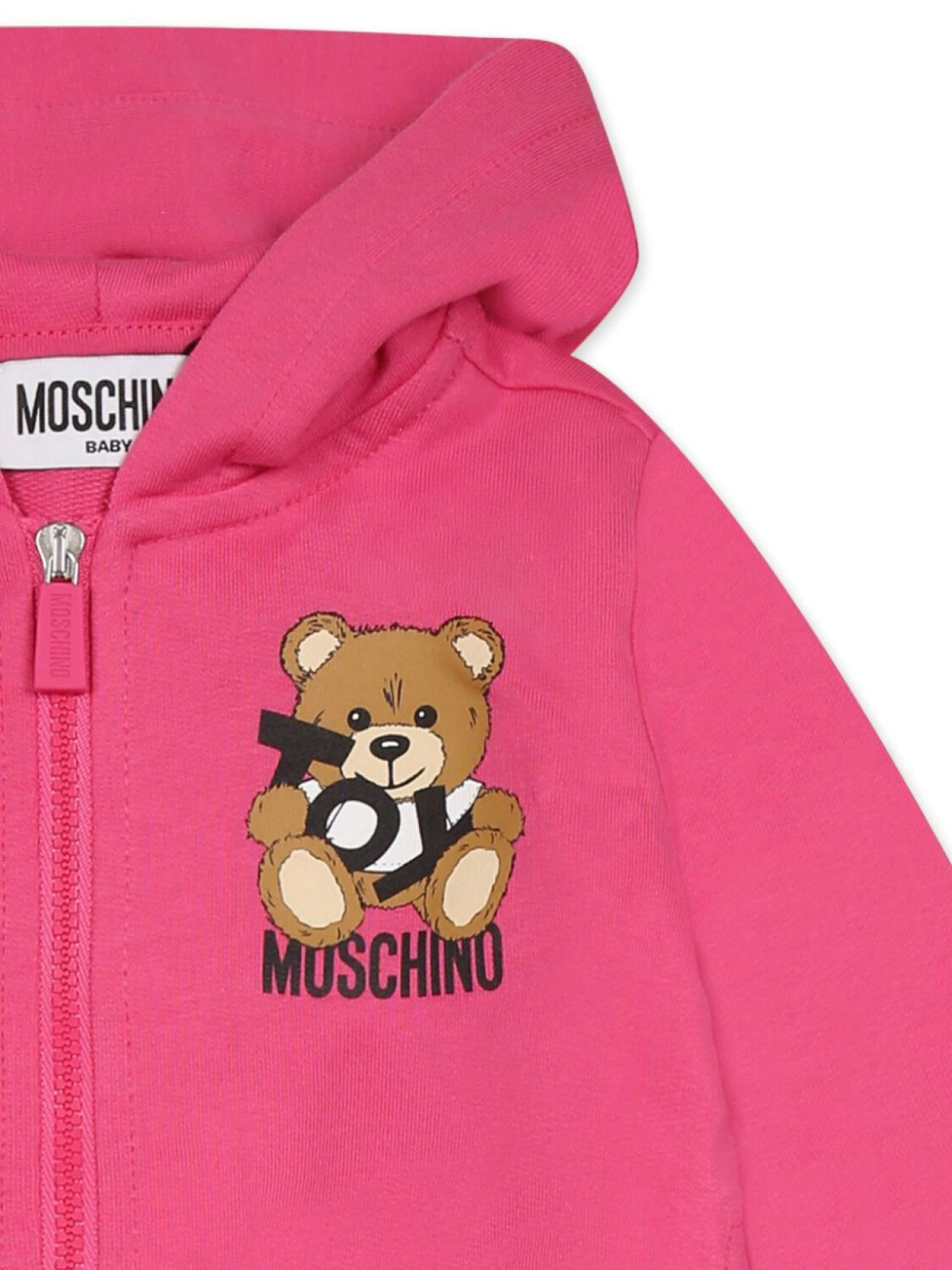 Moschino Kids спортивный костюм с мотивом Teddy-Bear, розовый — фото 3