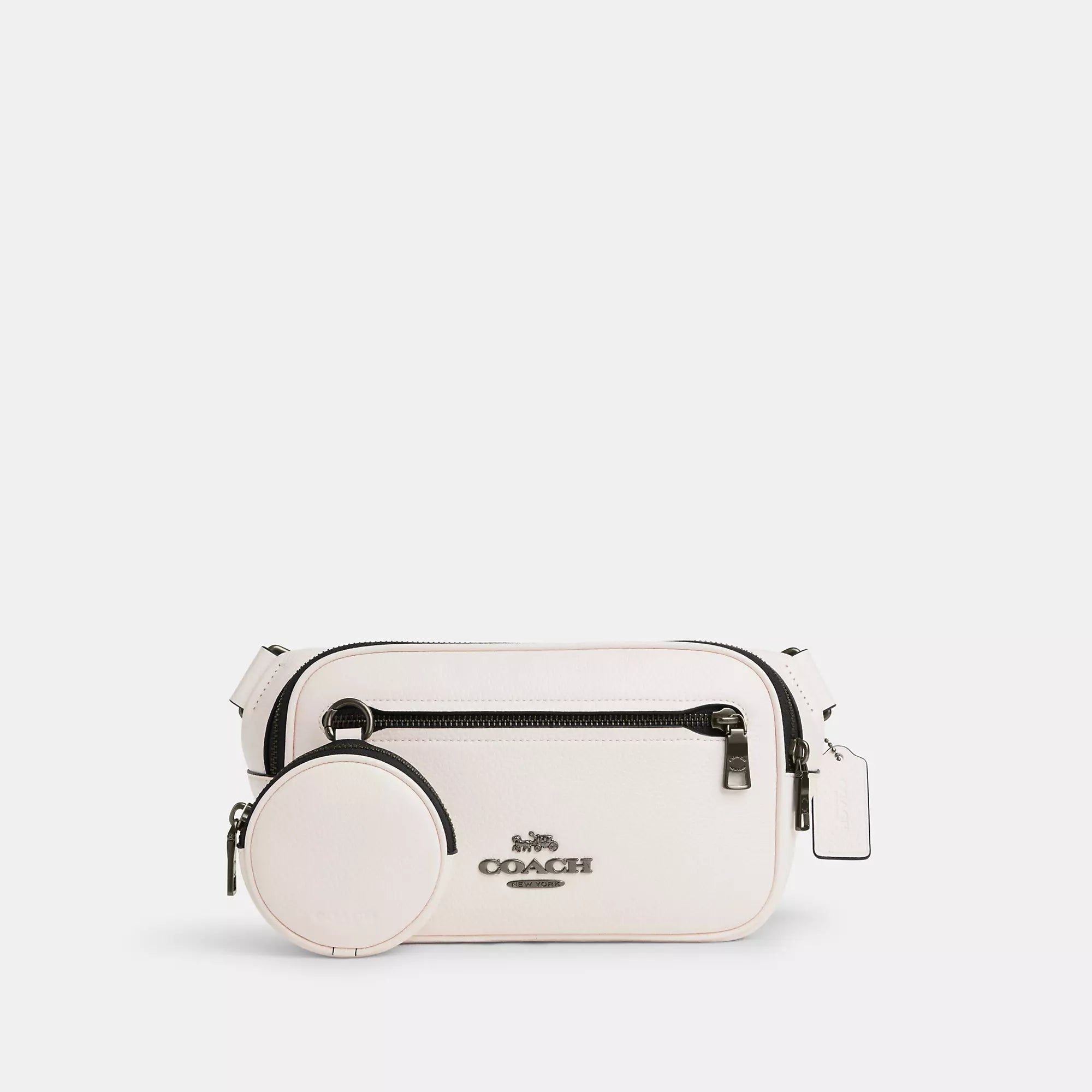 

Поясная сумка Elias от Coach Outlet, цвет gunmetal/chalk