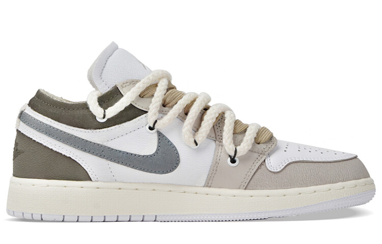 

Баскетбольные кроссовки Air 1 Vintage Men Low-Top Grey/Brown Jordan