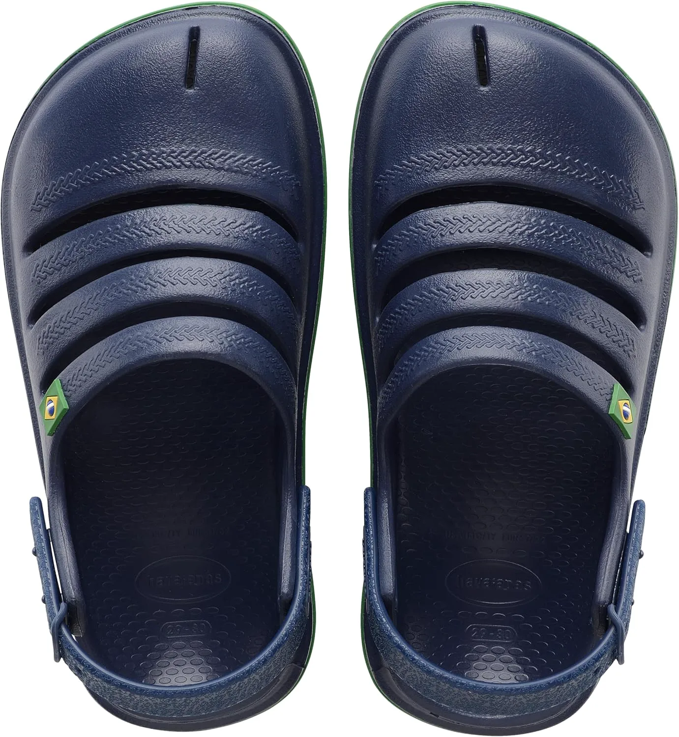 Детские сабо Havaianas Brazil, унисекс, синий — фото 3