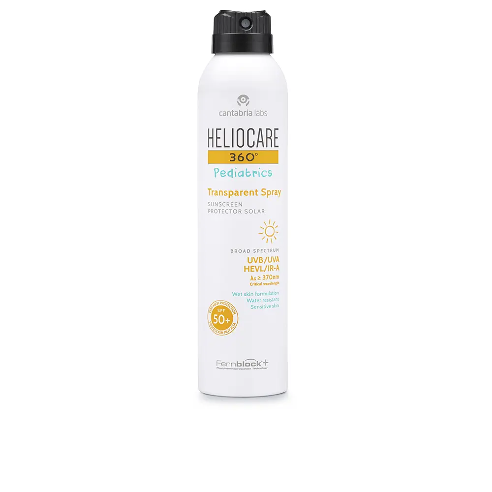 

Солнцезащитный крем Heliocare 360º Pediatrics Protector Solar Spray Transparente Spf50+ Cantabria Labs, 200 мл