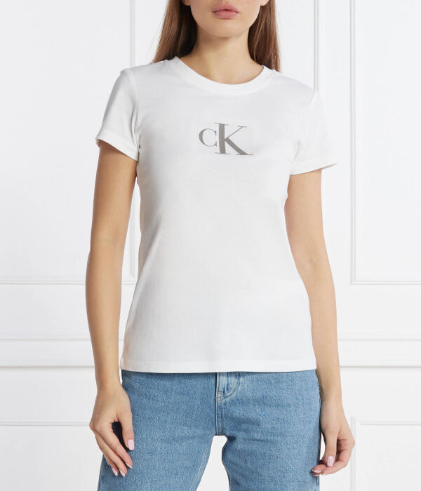 

Футболки Slim fit Calvin Klein Jeans, белый