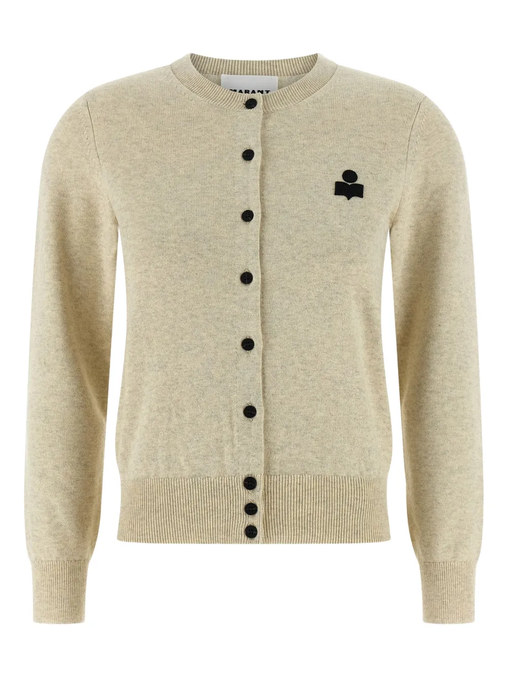 

Кардиган Mona с нашивкой-логотипом Marant Étoile, бежевый