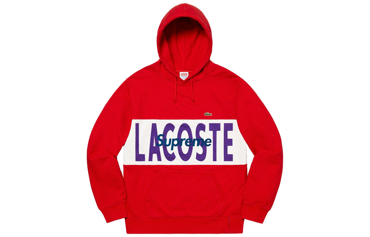 

Свитшот унисекс из коллекции Lacoste X Co-branded Supreme