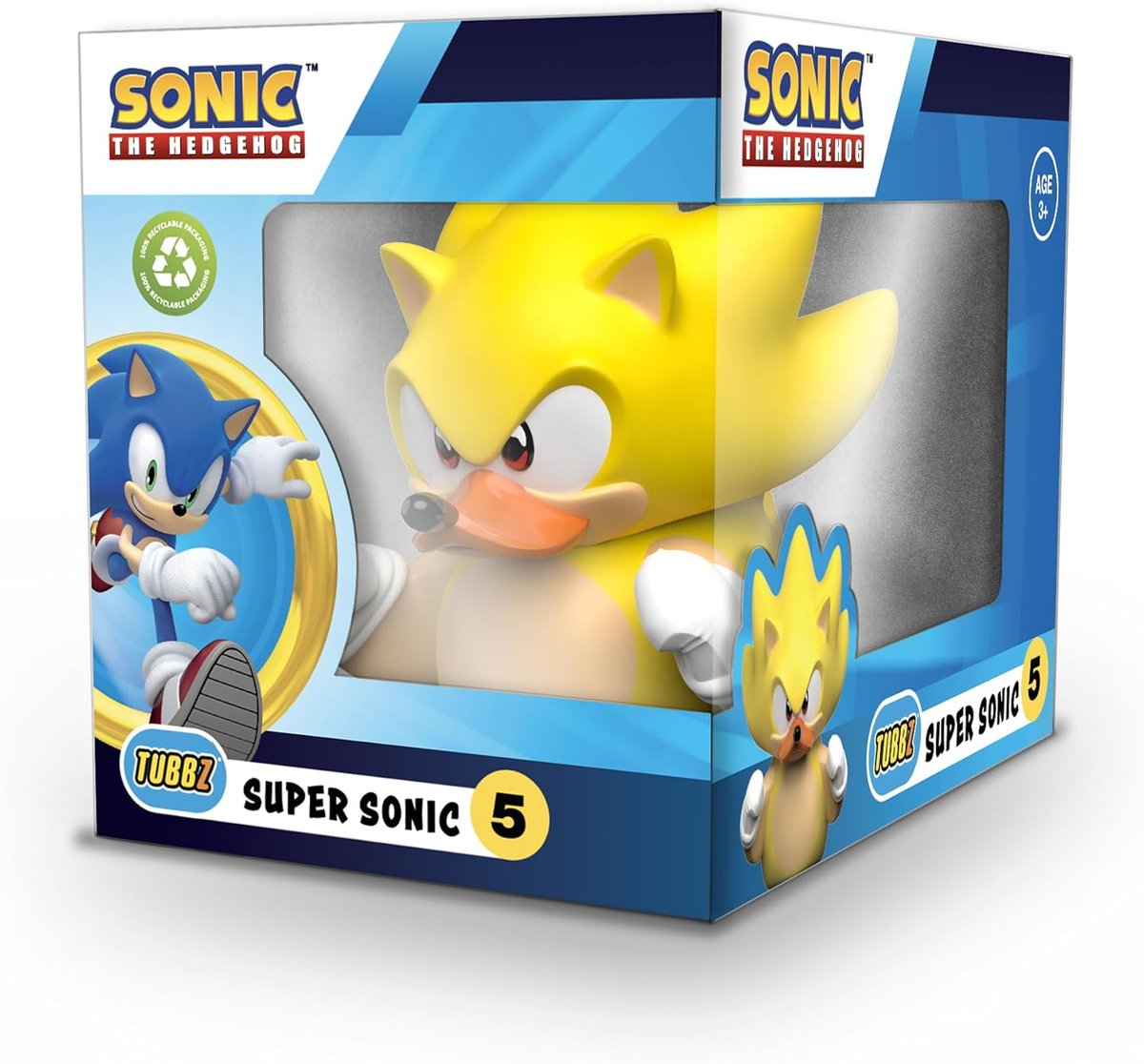 

Фигурка Tubbz Duck Sonic Super Sonic (коробочное издание) Numskull