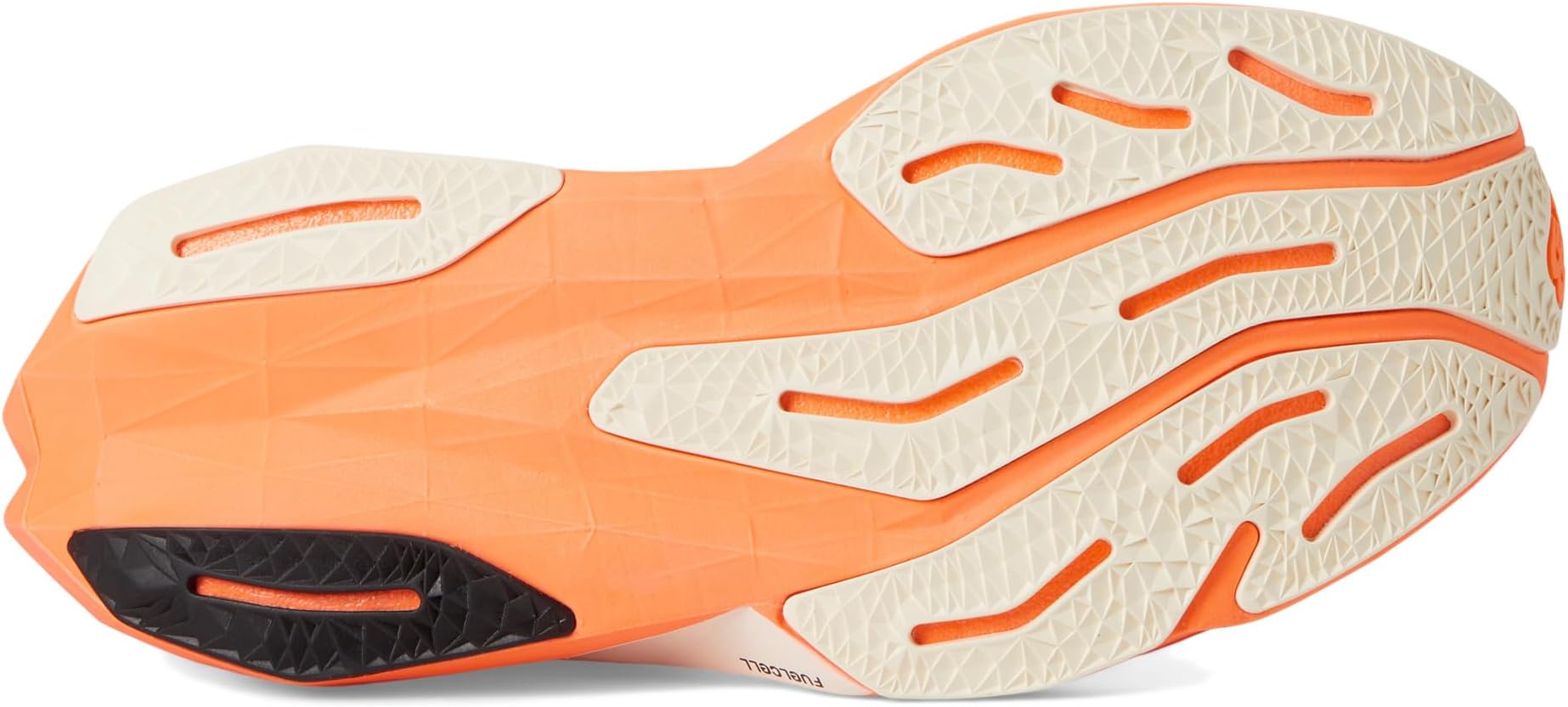 Кроссовки New Balance FuelCell Rebel v4, цвет Hot Mango/Angora/Black — фото 3