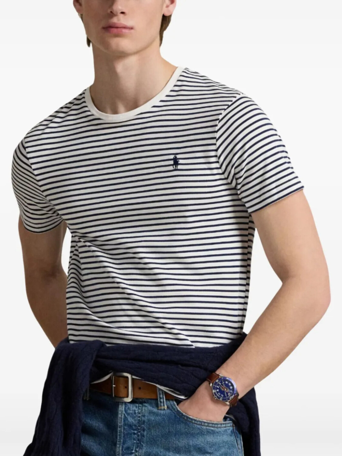 Футболка Polo Ralph Lauren Polo Pony, белый — фото 3