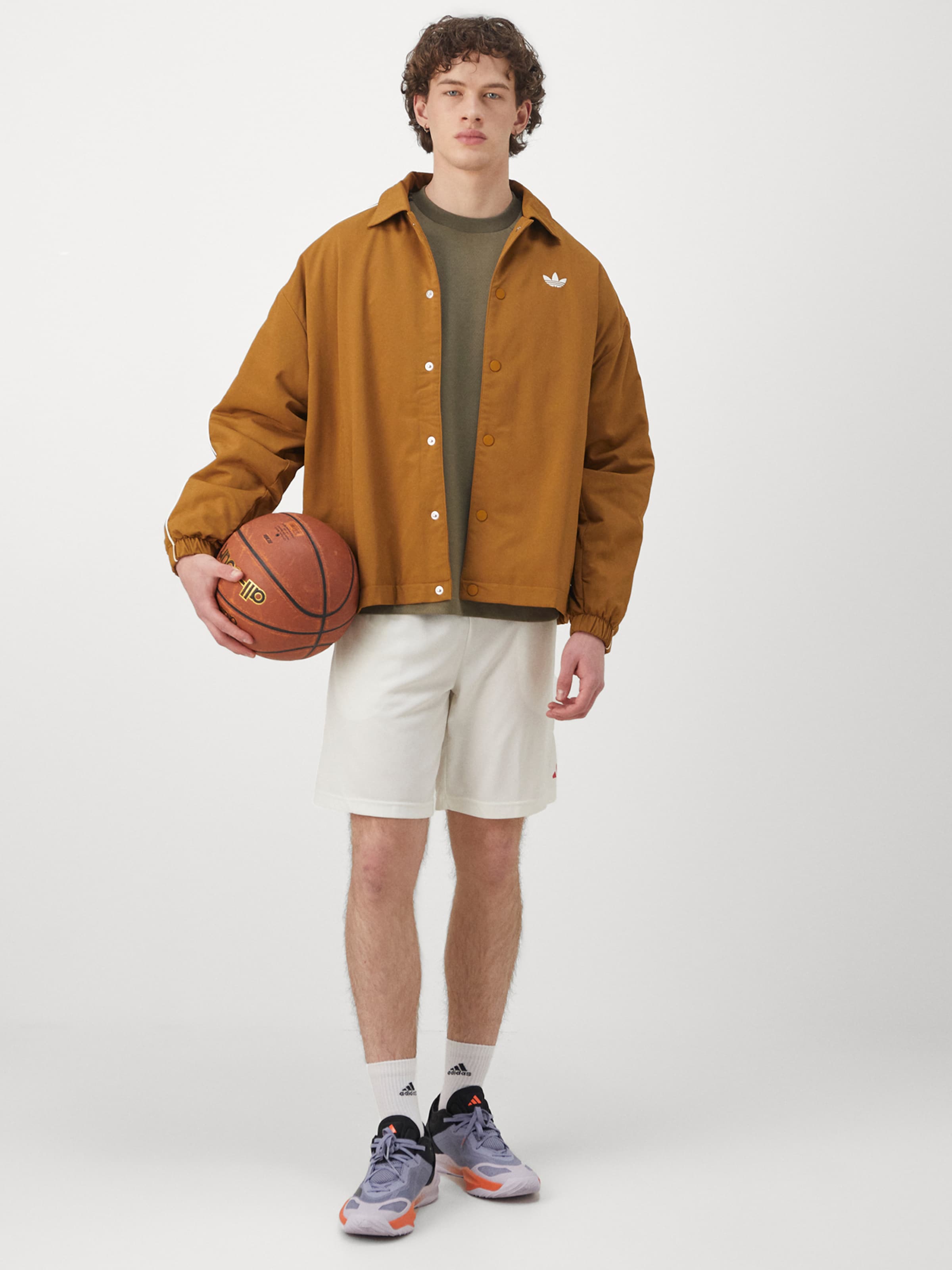 Adidas Originals Textil Куртка для межсезонья Pueblo — фото 4