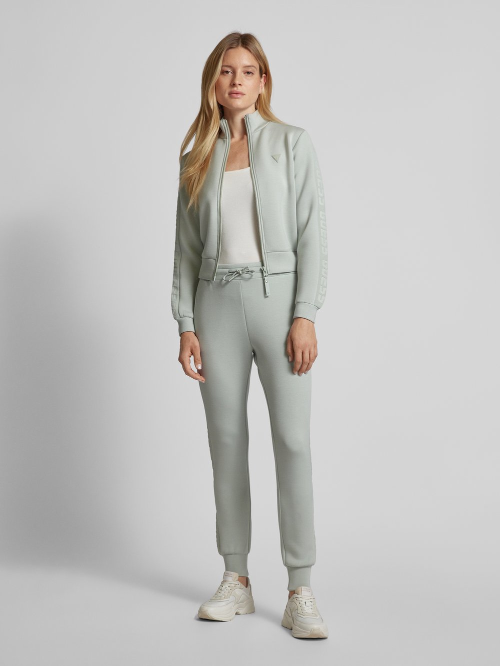 

Толстовка с этикеткой, модель «NEW ALLIE SCUBA» Guess Activewear, мятный