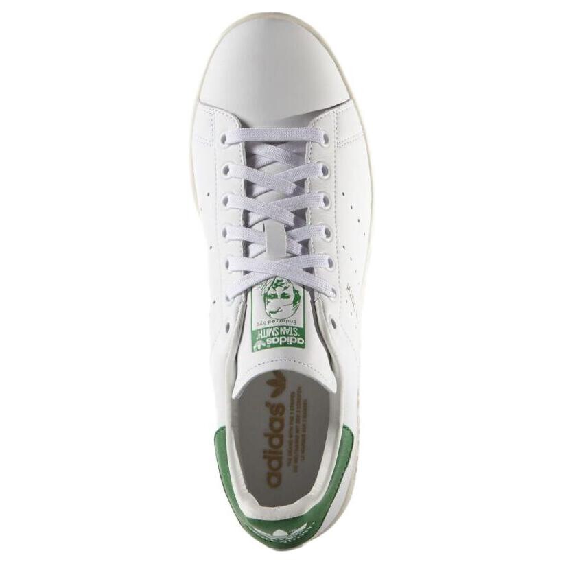 Adidas originals STAN SMITH Collection Обувь для скейтбординга унисекс, White/Green — фото 2