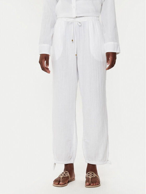 

Брюки прямого кроя 20417190 Lauren Ralph Lauren, белый