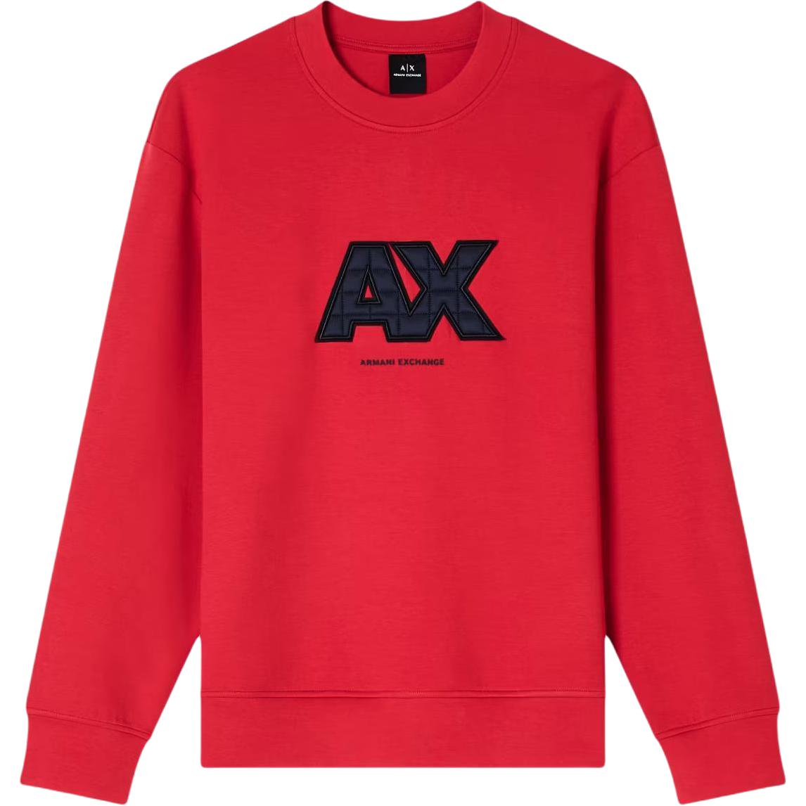 

Свитшот AE мужской ARMANI EXCHANGE, красный