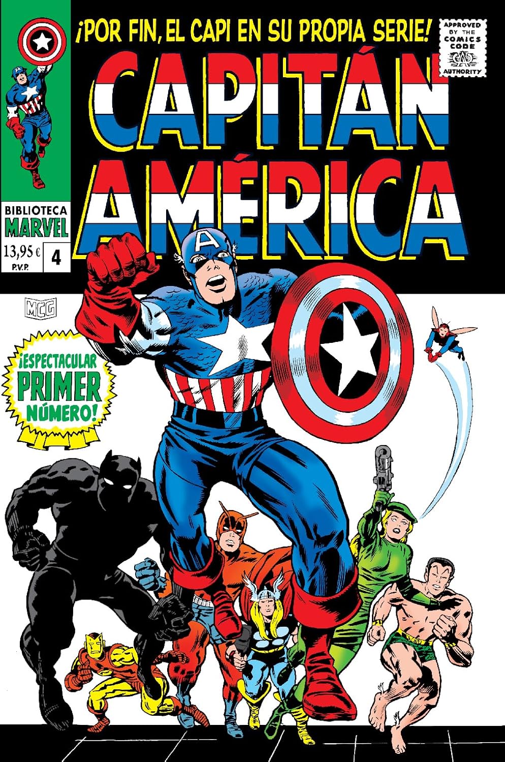 

Biblioteca marvel capitán américa 4. 1967-68: tales of suspense 92-99, captain america 100, 101 usa (PANINI ESPAÑA S.A.)