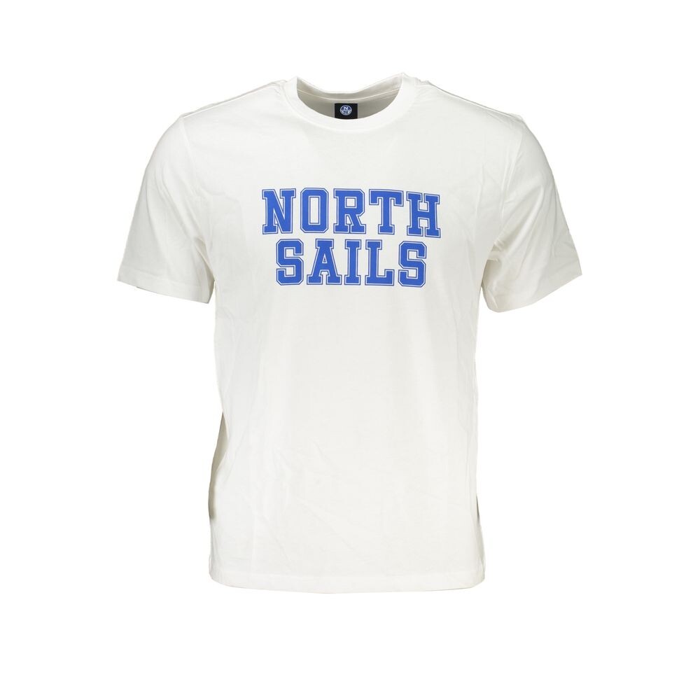 

Белая хлопковая футболка North Sails