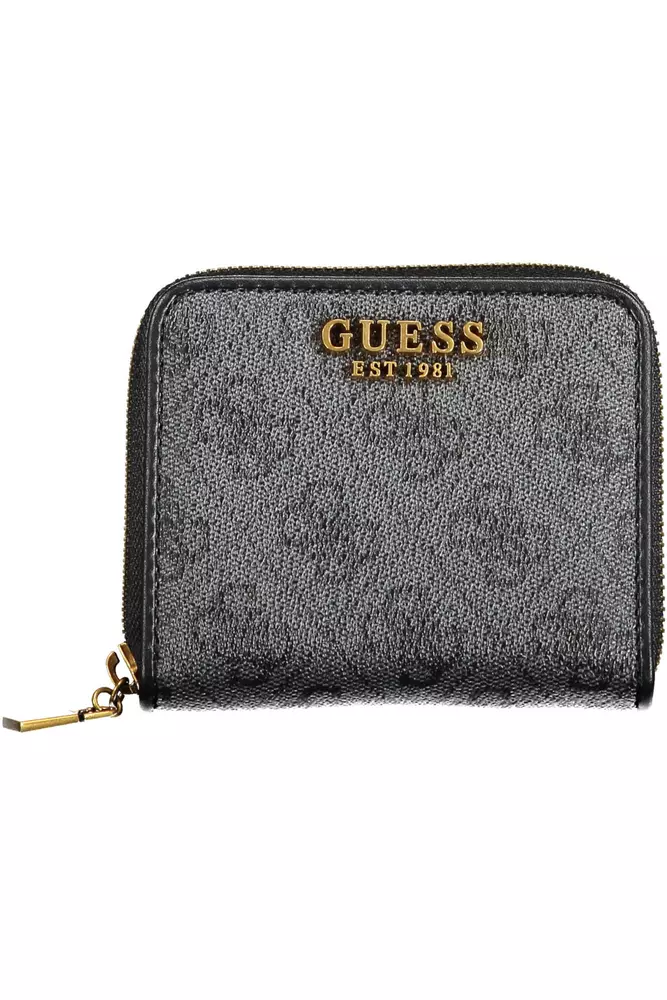 

Черный полиэтиленовый мужской кошелек Guess Shoes