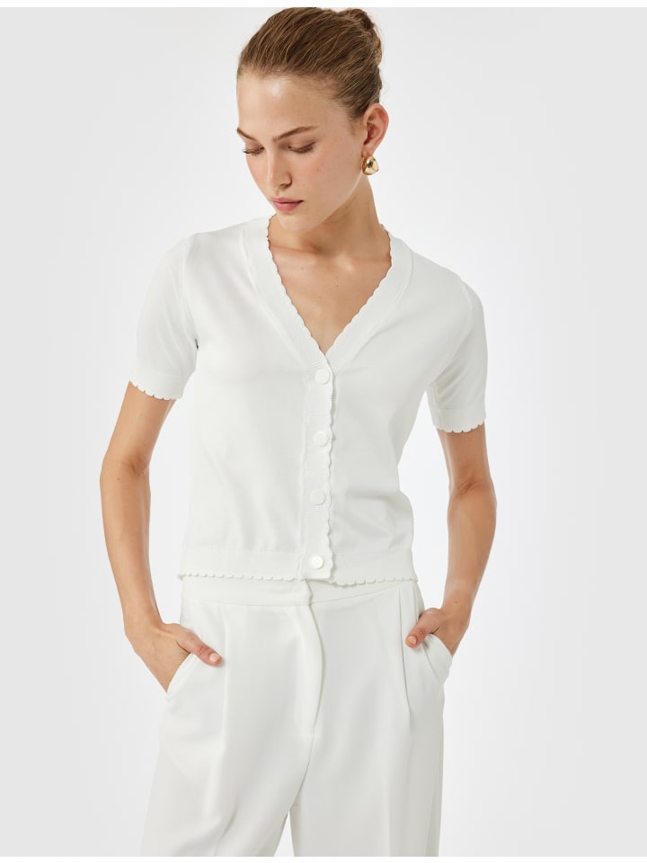 

KOTON Белые кардиганы