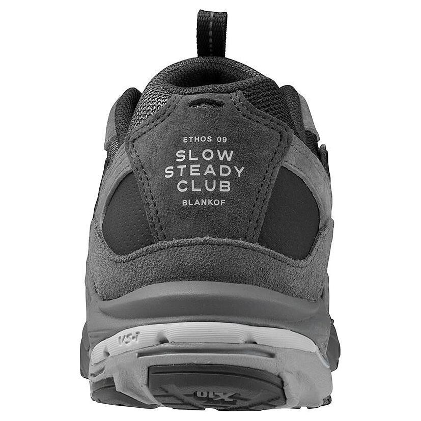 Кроссовки Mizuno Wave Rider 10  Slow Steady Club X  'Charcoal Grey', серый — фото 4