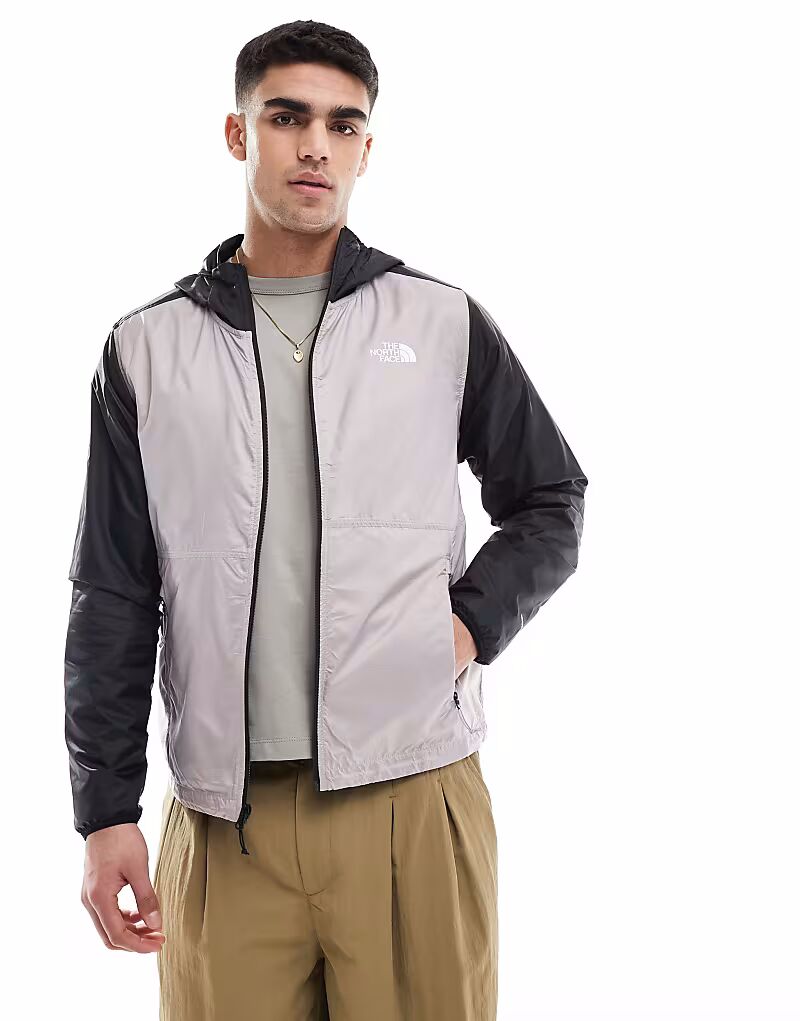 

Ветровка North Face Cyclone в цвете «лунный камень серый» и «черный»
