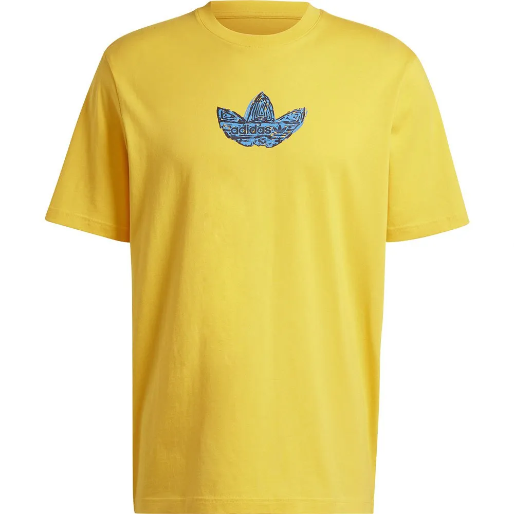 Футболка adidas Originals Training Supply Sport 2, желтый — фото 3