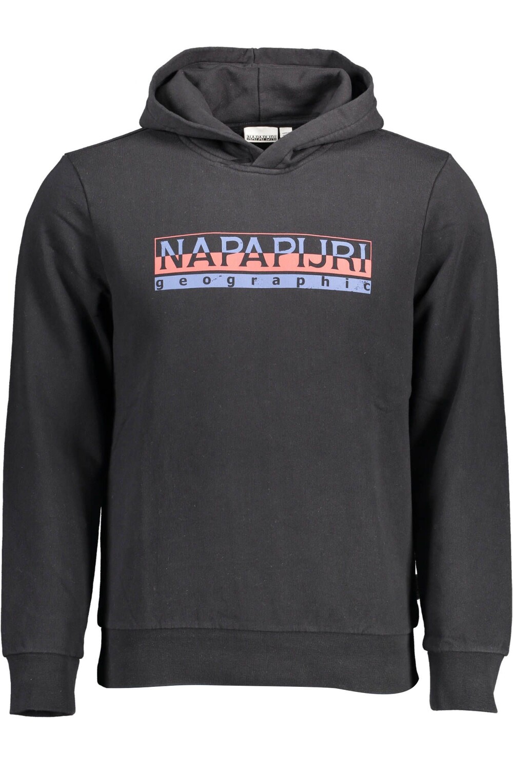 

Черный хлопковый мужской свитер Napapijri