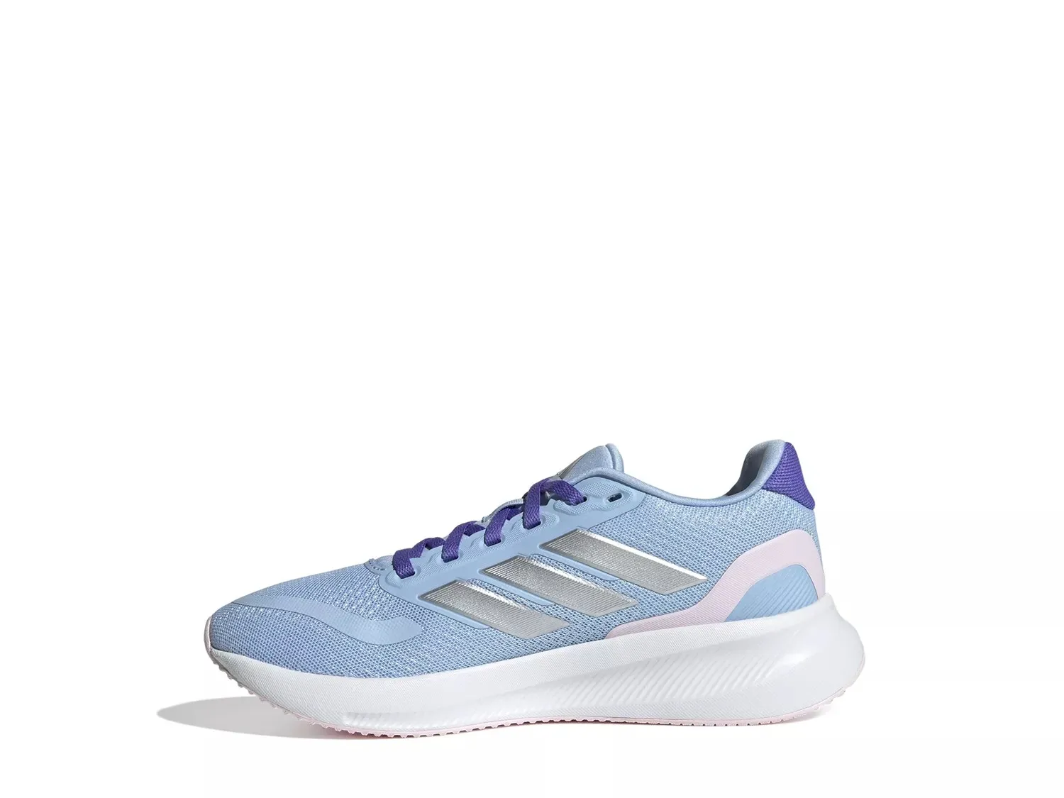 Кроссовки Adidas Runfalcon 5 — детские, светло-голубые — фото 2