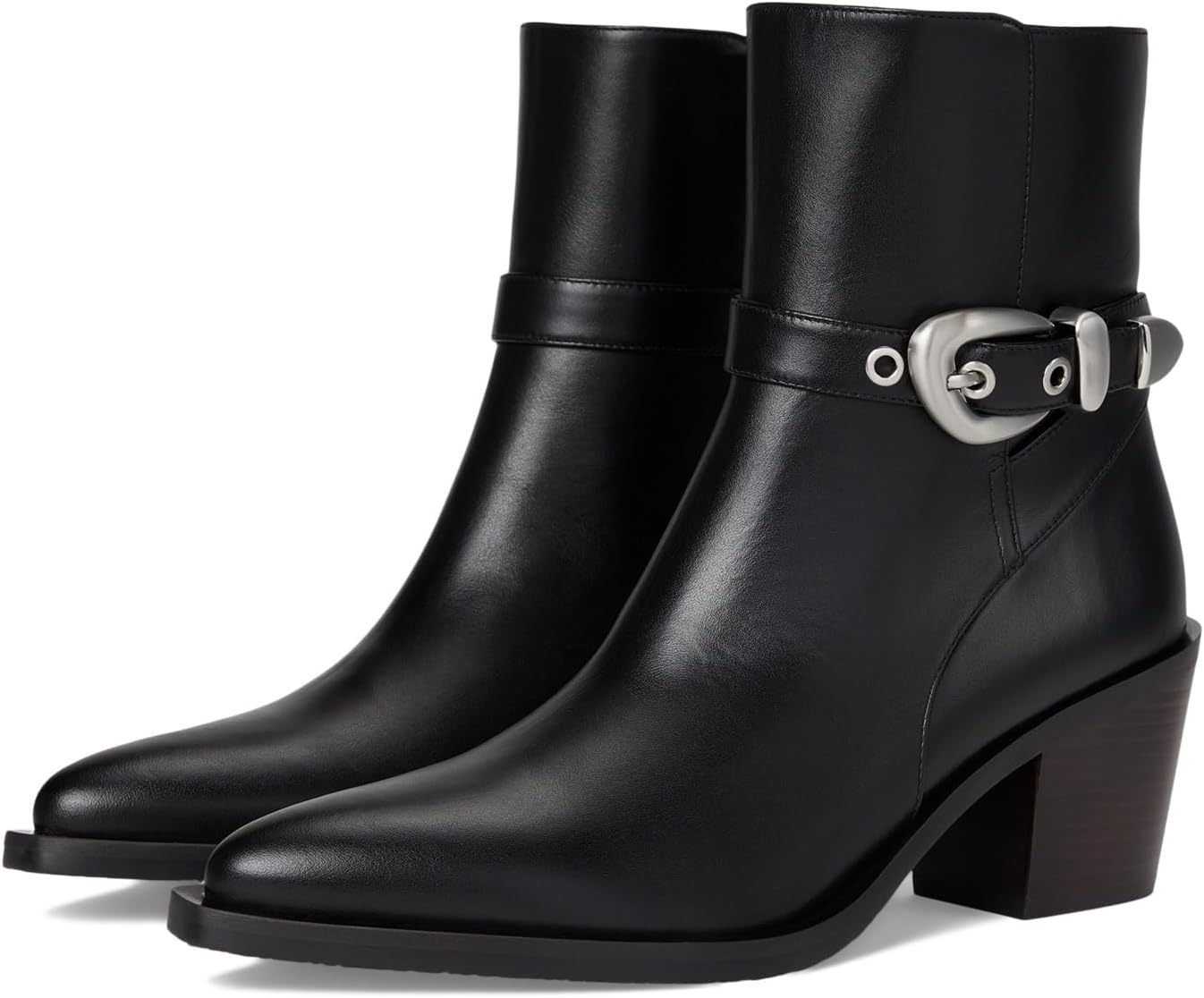 Ботинки Stuart Weitzman Maven Western Bootie, Black