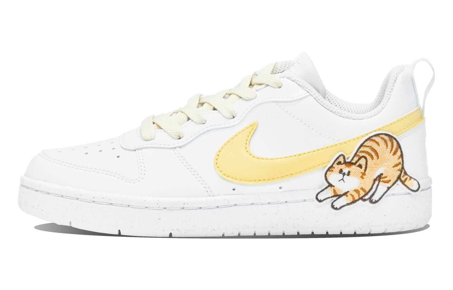 

Кроссовки Nike Skateboarding Shoes Women's Low-top Yellow, цвет Lemon