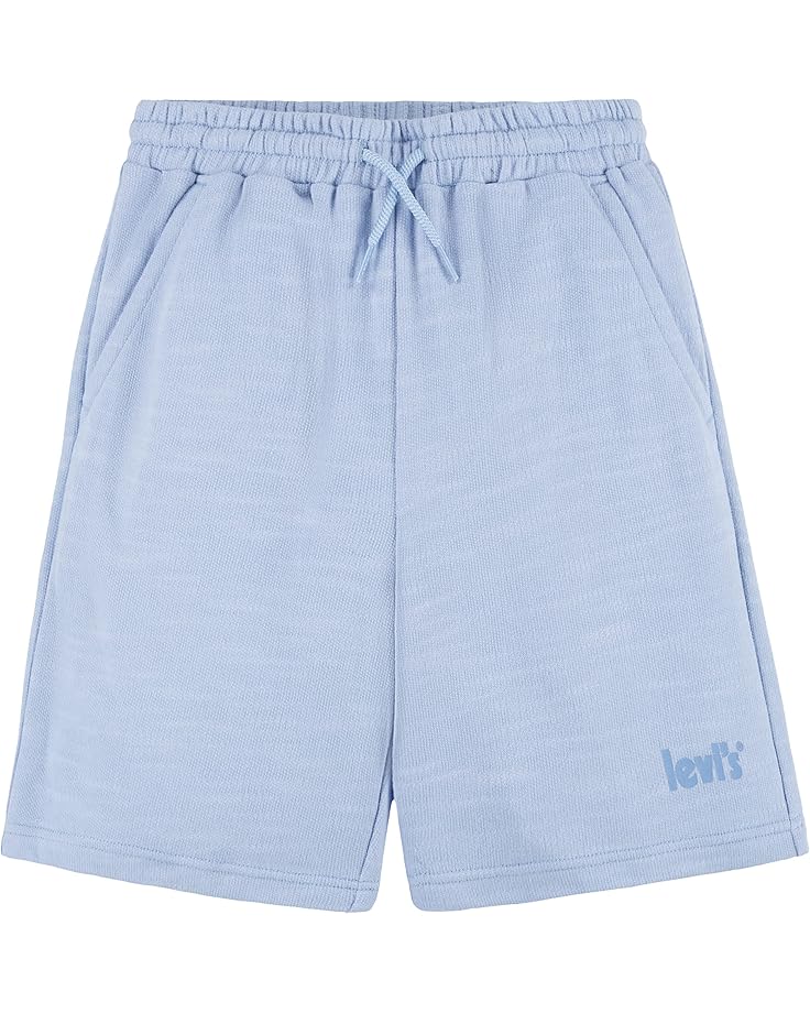 

Шорты Levi's Kids French Terry Jogger Shorts, цвет Serenity